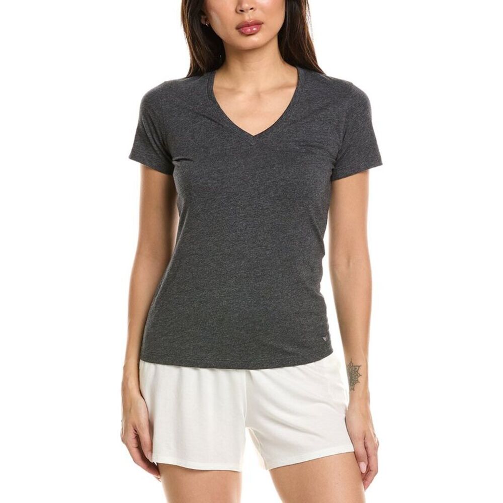 Petite Plume Womens Top, Gray